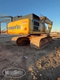 Used Excavator under setting sun,Back of used Komatsu Excavator for Sale,Used Komatsu Excavator for Sale